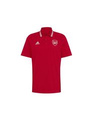 Adidas 3-Stripes Ανδρικό T-shirt Polo Κόκκινο HF4047