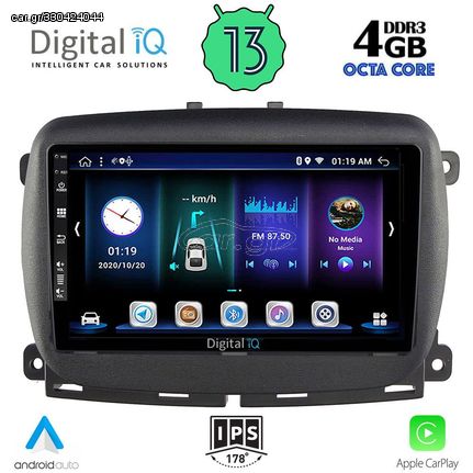 DIGITAL IQ BXD 6131_CPA (9inc) MULTIMEDIA TABLET OEM FIAT 500 mod. 2016>