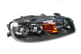 Προβολέας/εξάρτημα R (halogen, H7/H7, electric, without motor, insert colour: grey, indicator colour: yellow)   FIAT PUNTO II 09.99-09.03