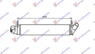 Ψυγειο INTER.1.5DCi (590x120x40) Dacia Duster 10-17 - 222006220