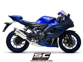 Sc Project Ολόσωμη Εξάτμιση SC1-S Titanium/Carbon End Yamaha R7 2021 - 2024 Racing Version *(Η Τιμή ειναι ενδεικτική,Ρωτήστε μας για την προσφορά μας)