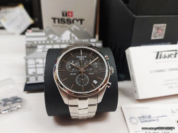 TISSOT 1853 PR100 T101417 ΣΕ ΑΡΙΣΤΗ ΚΑΤΑΣΤΑΣΗ A9076 ΤΙΜΗ 370 ΕΥΡΩ