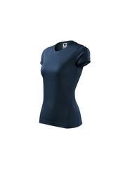 Malfini Γυναικείο Διαφημιστικό T-shirt Κοντομάνικο σε Navy Μπλε Χρώμα MLI-14002