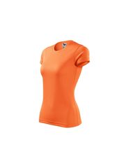 Malfini Γυναικείο Διαφημιστικό T-shirt Κοντομάνικο σε Πορτοκαλί Χρώμα MLI-14088