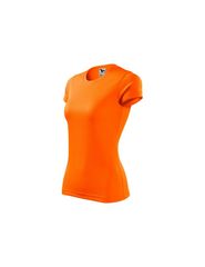 Malfini Γυναικείο Διαφημιστικό T-shirt Κοντομάνικο σε Πορτοκαλί Χρώμα MLI-14091