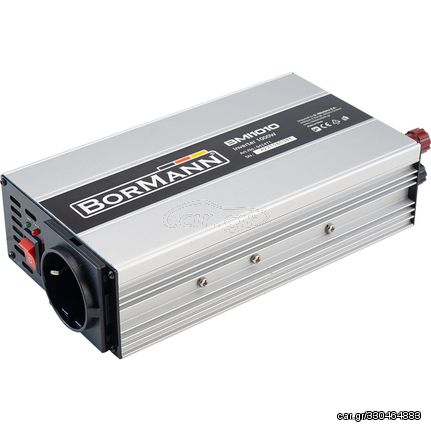 Bormann Inverter Αυτοκινήτου BMI1010 1000W για Μετατροπή 12V DC σε 220V AC με 1xUSB
