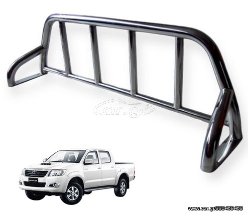 Roll Bar Κάγκελο με διπλό μπράτσο Toyota Hilux Vigo 2005-2015