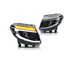 Εμπρόσθια φανάρια LED Ford Ranger T6 2012-2015