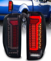 Οπίσθια φανάρια LED Nissan Navara D40 (05-15) Black