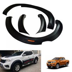 Φρύδια τροχών Nissan Navara Np300/D23 2016+ με Fake Led