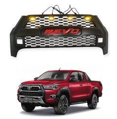 Μάσκα Toyota Hilux 2021+ Invincible με LED