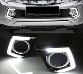 Προβολείς ομίχλης DRL Mitsubishi L200 Triton 2015-2018