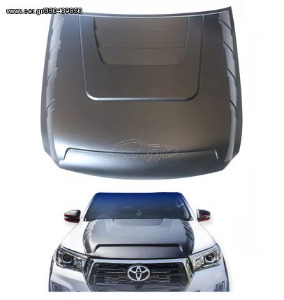 Αεραγωγός καπό Toyota Hilux Revo 2016+