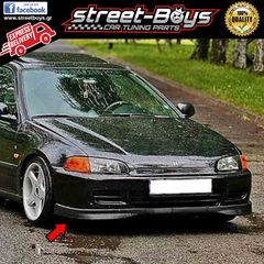 LIP SPOILER [TR-TYPE] ΕΜΠΡΟΣ ΠΡΟΦΥΛΑΚΤΗΡΑ HONDA CIVIC EG MK5 (1992-1995) | Street Boys - Car Tuning Shop | -thumb-2