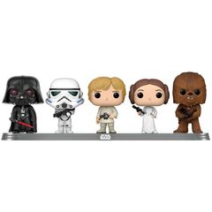 POP pack 5 figures Star Wars Classics Exclusive-thumb-1