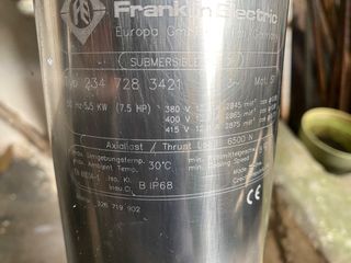 Γεωργικό αντλίες '16 Franklin electric 