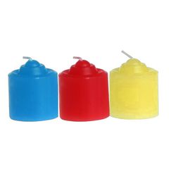 Set 3 Lumanari Tricolor Kinky Play