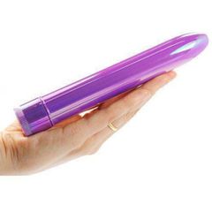 Plating Purple Classic waterproof Vibrator 18 x Ø 3 cm