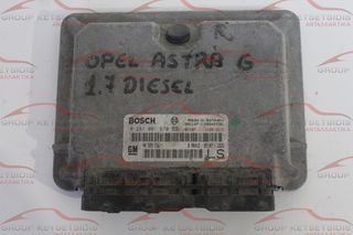 OPEL ASTRA G ECU - ΕΓΚΕΦΑΛΟΣ ( 0281001670 / 28SA3739 / GM 90589736 )