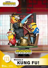 Minions 2 D-Stage PVC Diorama Kung Fu! 15 cm