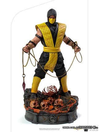 Iron Studios: Mortal Kombat Art Scale Statue 1/10 Scorpion 22 cm