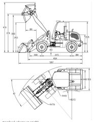 Φορτωτής Με Λάστιχα 2022 EVERUN ER416-thumb-30