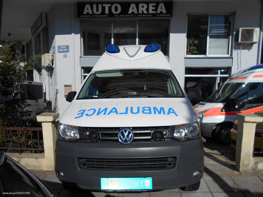 Ασθενοφόρο Volkswagen 2013 T 5 TRANSPORTER Α