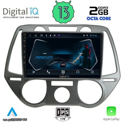 DIGITAL IQ RTC 5228_CPA A/C (9inc) MULTIMEDIA TABLET OEM HYUNDAI i20 mod. 2008-2012