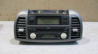 Ράδιο - CD, αεραγωγοί και οθόνη πολλαπλών ενδείξεων από Nissan Micra K12 2002-2010