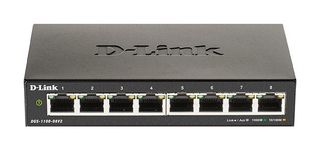 D-Link Switch DGS-1100-08V2, 8 Port Gigabit Smart