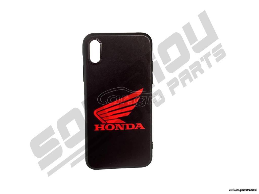 ΘΗΚΗ ΣΙΛΙΚΟΝΗΣ IPHONE X/XS ΜΕ ΛΟΓΟΤΥΠΟ HONDA