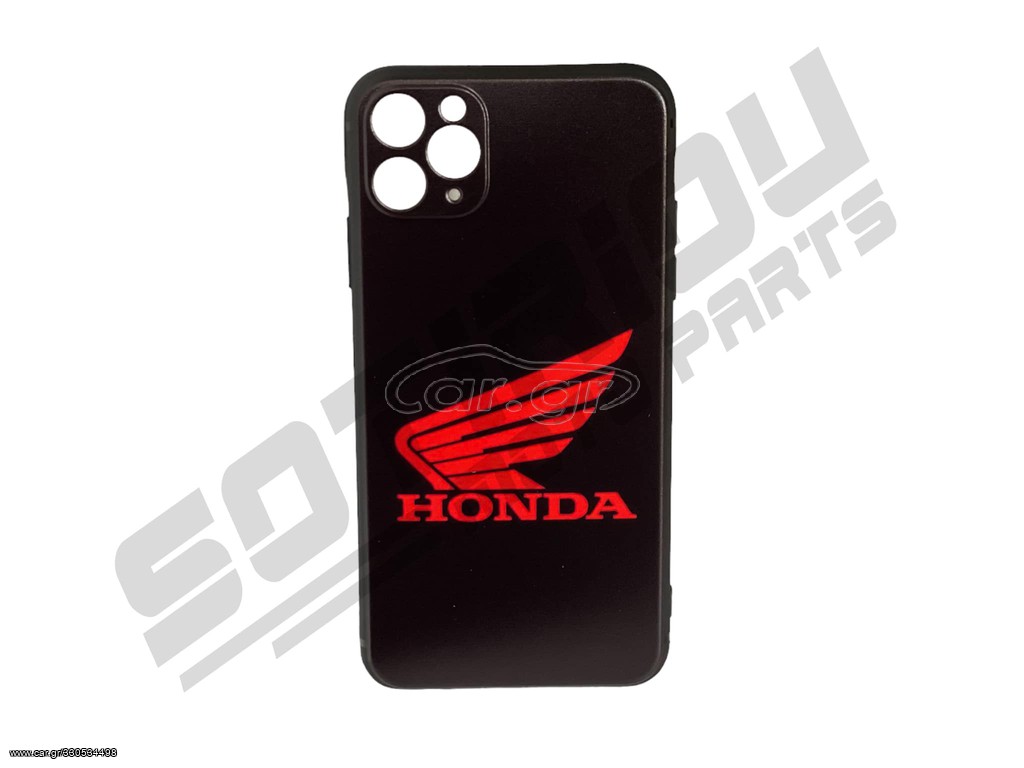 ΘΗΚΗ ΣΙΛΙΚΟΝΗΣ IPHONE 11 PRO MAX ΜΕ ΛΟΓΟΤΥΠΟ HONDA