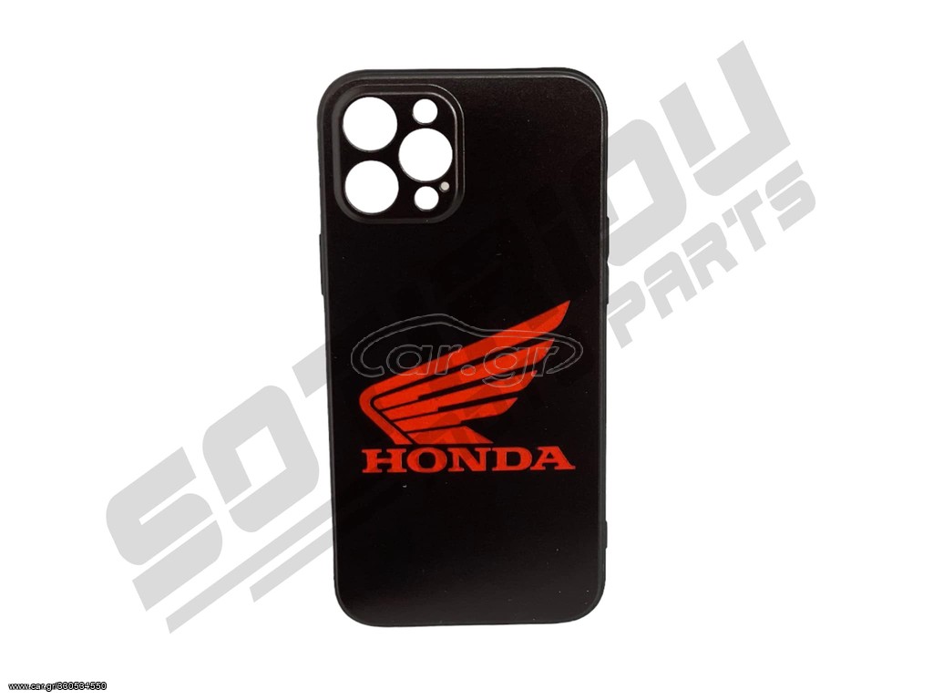 ΘΗΚΗ ΣΙΛΙΚΟΝΗΣ IPHONE 12 PRO MAX ΜΕ ΛΟΓΟΤΥΠΟ HONDA