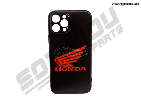 ΘΗΚΗ ΣΙΛΙΚΟΝΗΣ IPHONE 12 PRO MAX ΜΕ ΛΟΓΟΤΥΠΟ HONDA