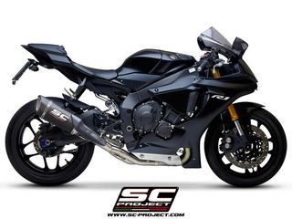 Εξάτμιση Τελικό Με Κατάργηση Καταλύτη Sc Project SC1R Full Carbon 25 ΕΚ Μηκος  Yamaha R1/M 2015 - 2016 Racing Version 