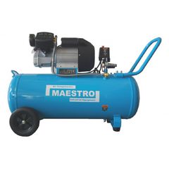 MAC-100VT Αεροσυμπιεστής Μονομπλόκ Ελαιολίπαντος 100Lt - ΜΟΝΟΜΠΛΟΚ - MAESTRO (#200166)