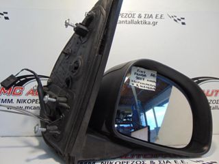 Καθρέπτης  Δεξιός  FIAT PANDA (2015-...)     Άβαφος-χειροκίνητος+2 καλώδια