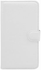 Microsoft Lumia 550 - Δερμάτινη Θήκη Πορτοφόλι Άσπρο (OEM)