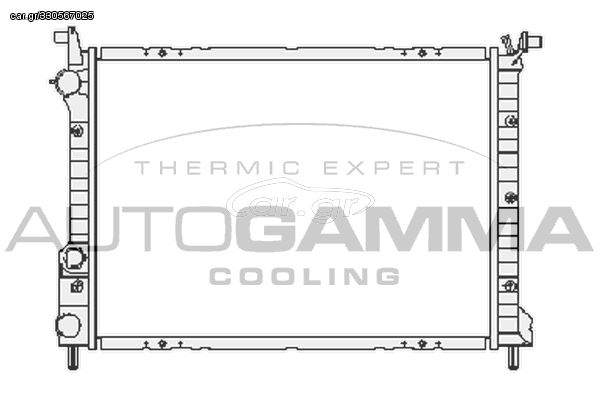 ΨΥΓΕΙΟ 1,7 TD (52x36,7x42) RADIATOR 1,7 TD (52x36,7x42) 101191 46440541 46453389 59015568