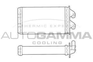 ΨΥΓΕΙΟ ΚΑΛΟΡΙΦΕΡ (M) + -ΑC (234x140) HEATER RADIATOR (M) + -ΑC (234x140) 102430 7685154