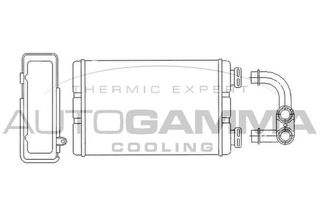 ΨΥΓΕΙΟ ΚΑΛΟΡΙΦΕΡ (B) +ΑC (205x145) HEATER RADIATOR (B) +ΑC (205x145) 103895 64118361915 64118373786 8361915 8373786