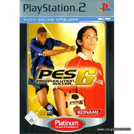 Pro Evolution Soccer 6 Platinum - PS2 Used Game