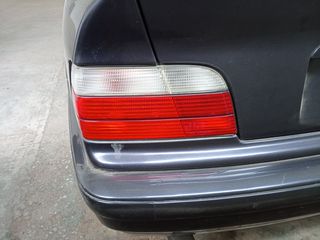 Φώτα πίσω γνήσια Bmw E36 COUPÉ με λευκά φλας 