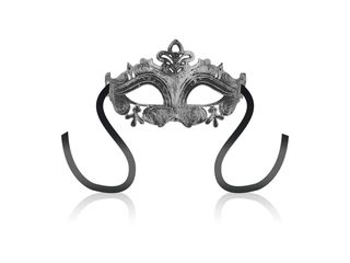 OHMAMA MASKS VENETIAN EYEMASK - SILVER