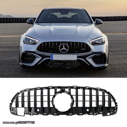 Μάσκα Panamericana AMG για Mercedes C-Class W206 Μαύρο για Amg Line