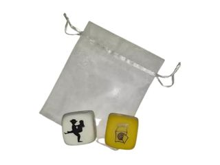 ΖΑΡΙ DIABLO PICANTE - KAMASUTRA 2 DICE SET FOR COUPLES POSTURE + PLACE