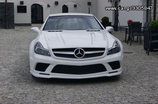 mercedes  sl 230  extra  wide body kit