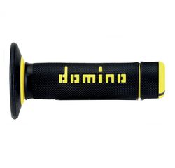 ΧΕΙΡΟΛΑΒΕΣ ΖΕΥΓΟΣ MX/SCOOTER (A020) ΜΑΥΡΟ/ΚΙΤΡΙΝΟ DOMINO