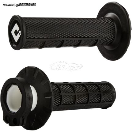 ΧΕΙΡΟΛΑΒΕΣ MX V2 LOCK-ON HALF-WAFFLE GRIP ΜΑΥΡΕΣ ODI