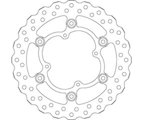 Δισκόπλακα SBS/5054 260X95X3,0X4X6,5 Εμπρ. KTM E-SM/SX/XC250 14-/350 12-